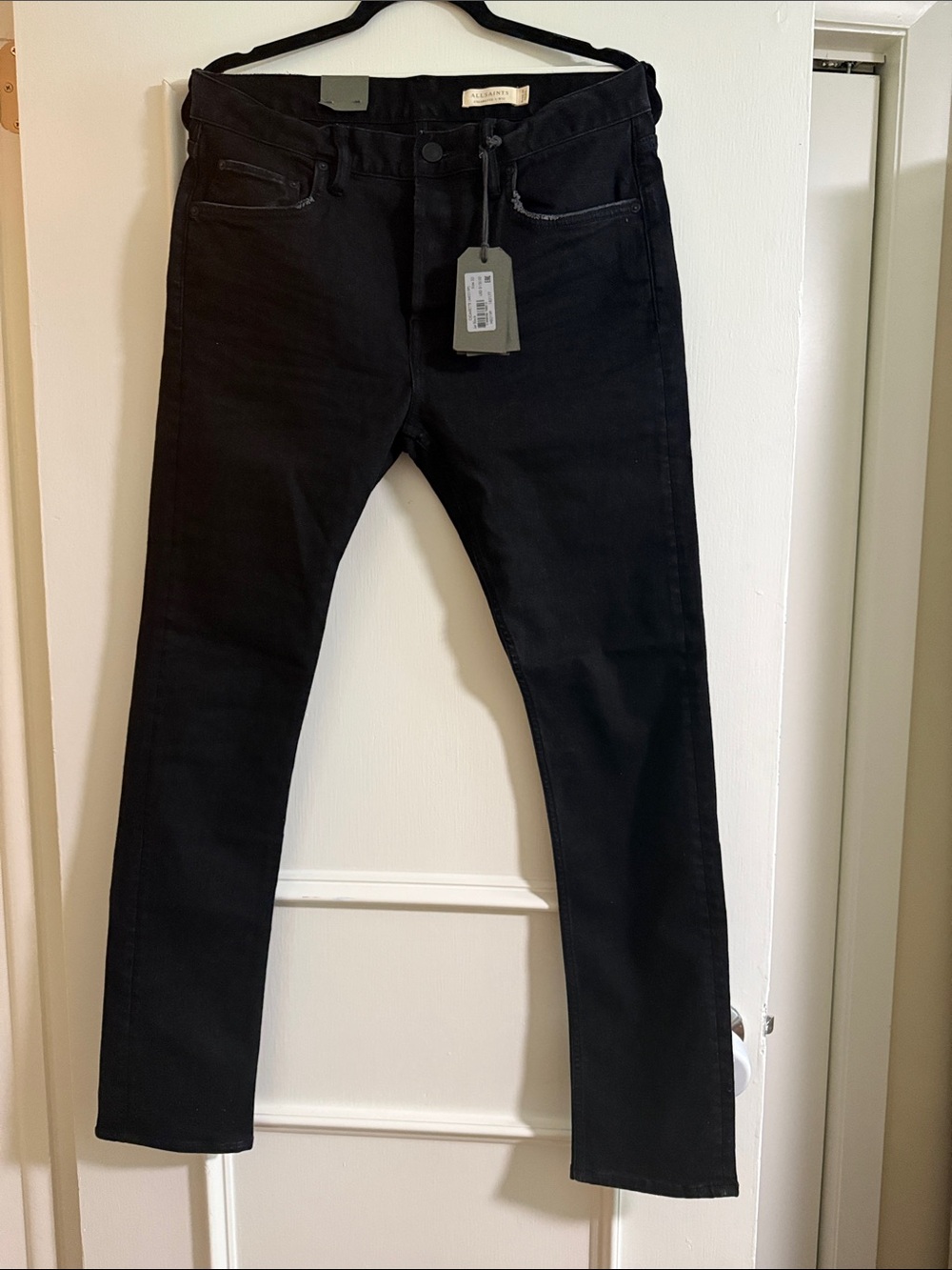 All Saints Black Cigarette jeans